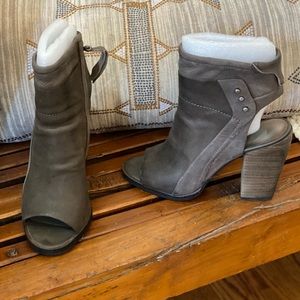 Dolce Vita Niki Size 7.5 Taupe/olive Bootie